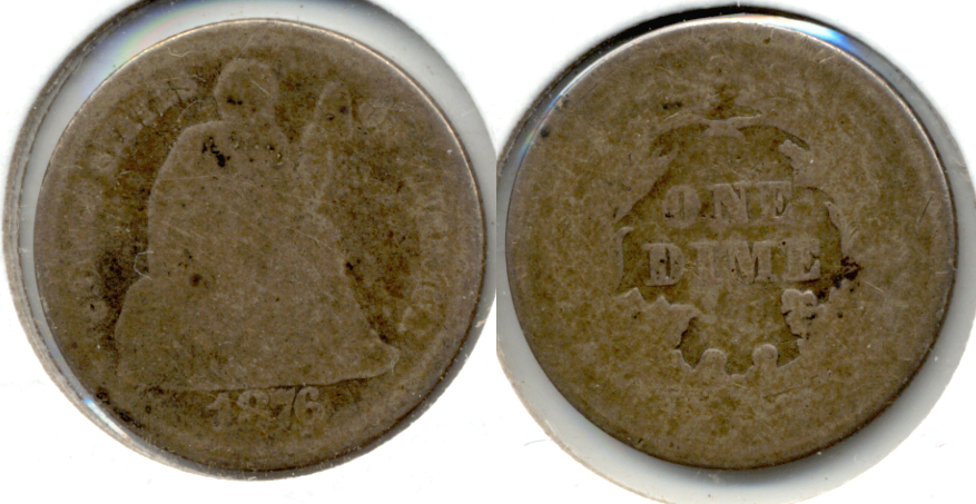 1876 Seated Liberty Dime Fair-2 a