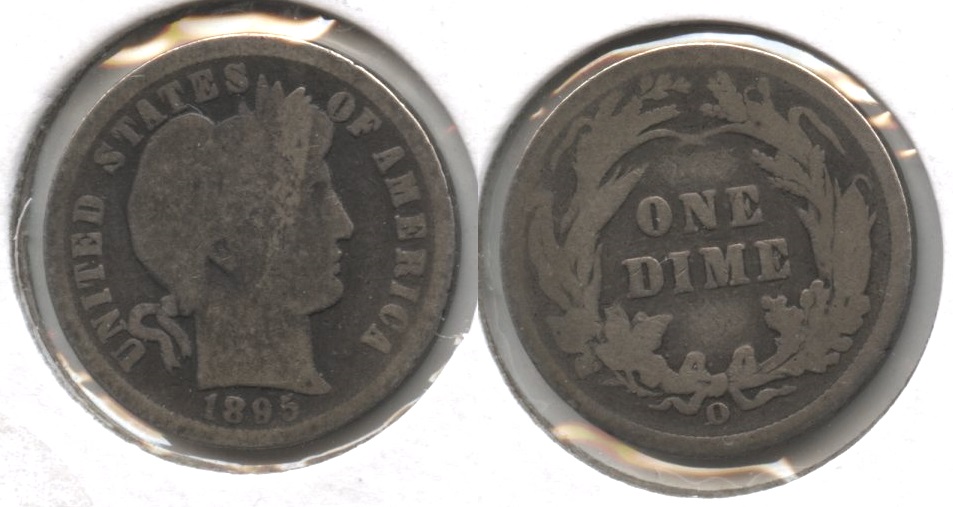 1895-O Barber Dime Good-4
