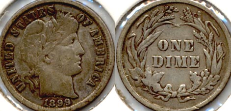 1899 Barber Dime Fine-12