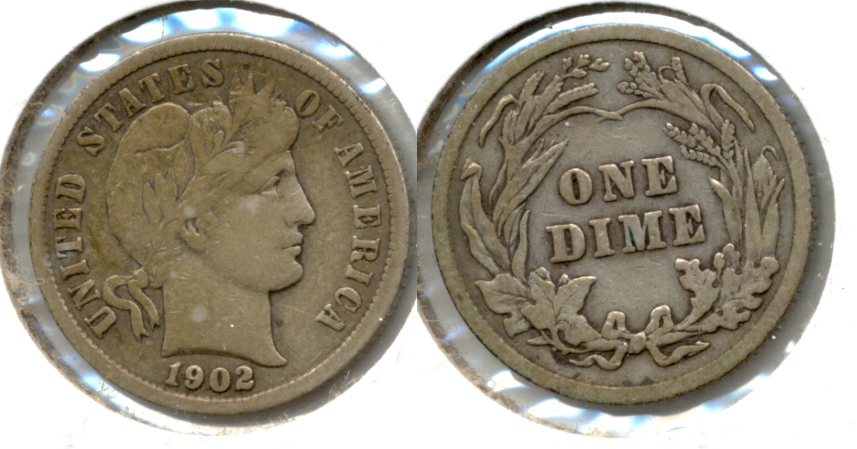 1902 Barber Dime VF-20 b