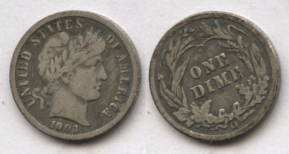 1903-O Barber Dime Fine-12