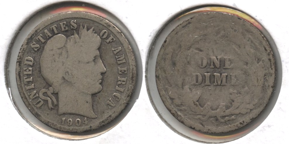 1904-S Barber Dime AG-3