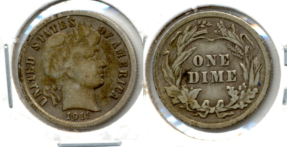 1911 Barber Dime VF-20