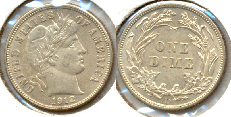 1912-D Barber Dime MS-63