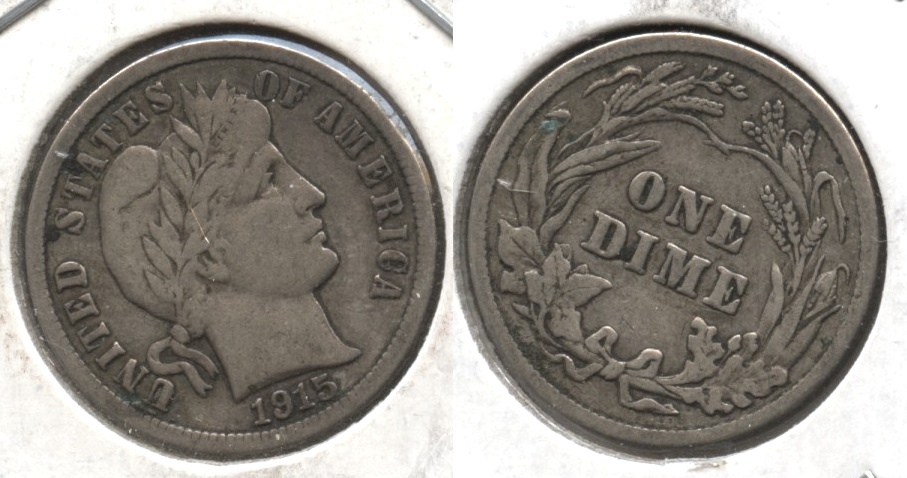 1915 Barber Dime Fine-12