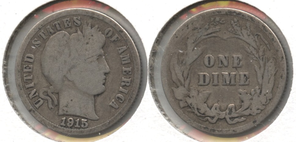 1915 Barber Dime Good-4