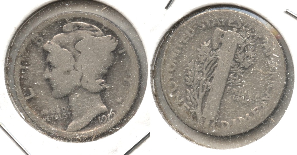1919-D Mercury Dime AG-3 #a