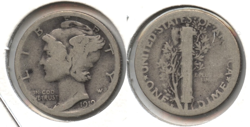 1919-S Mercury Dime AG-3
