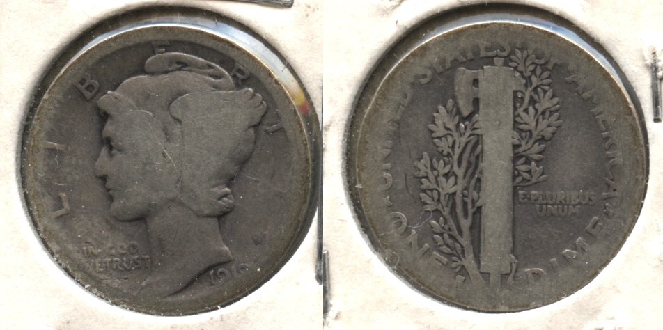 1919-S Mercury Dime AG-3 #f