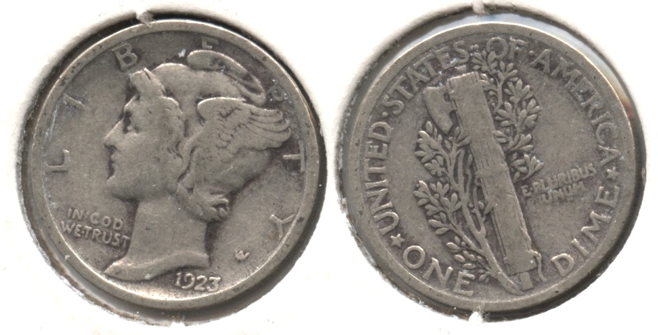 1923 Mercury Dime Good-4 #af