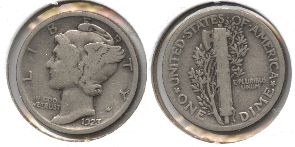 1923 Mercury Dime Good-4 #br