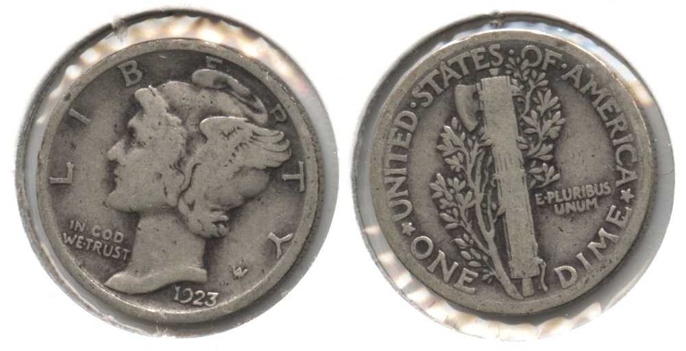 1923 Mercury Dime Good-4 #n