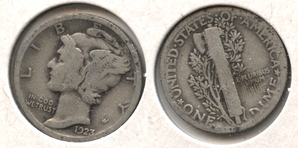1923 Mercury Dime Good-4 #u