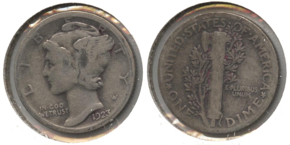 1923 Mercury Dime Good-4 #z