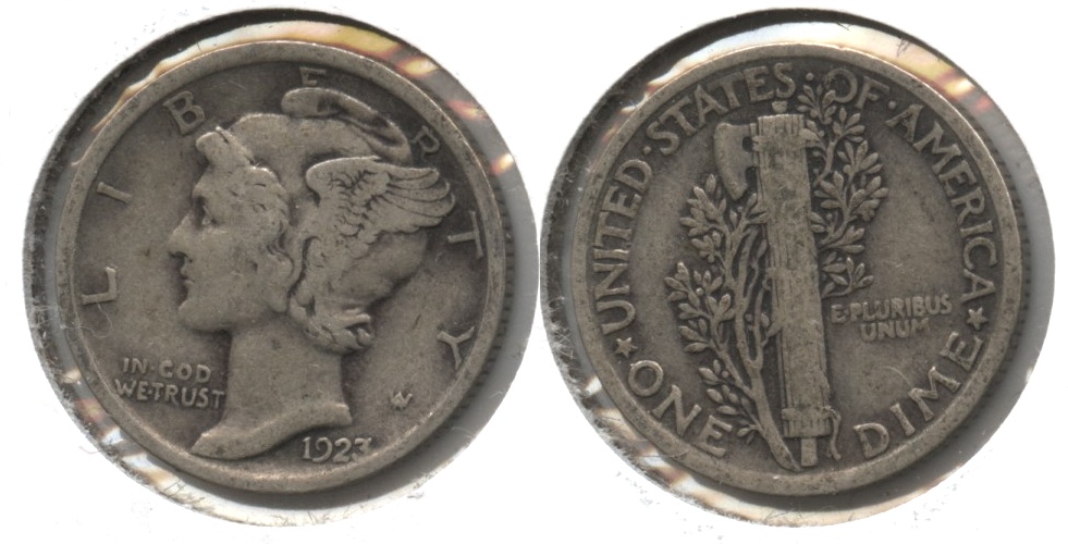 1923 Mercury Dime VG-8 #g