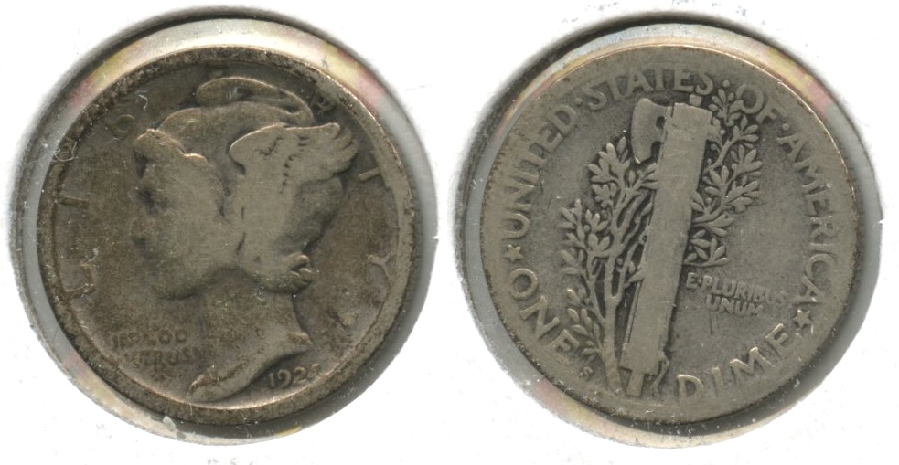 1924-S Mercury Dime Good-4 #aa