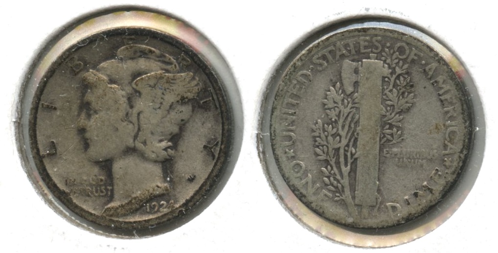 1924 Mercury Dime Good-4 #o