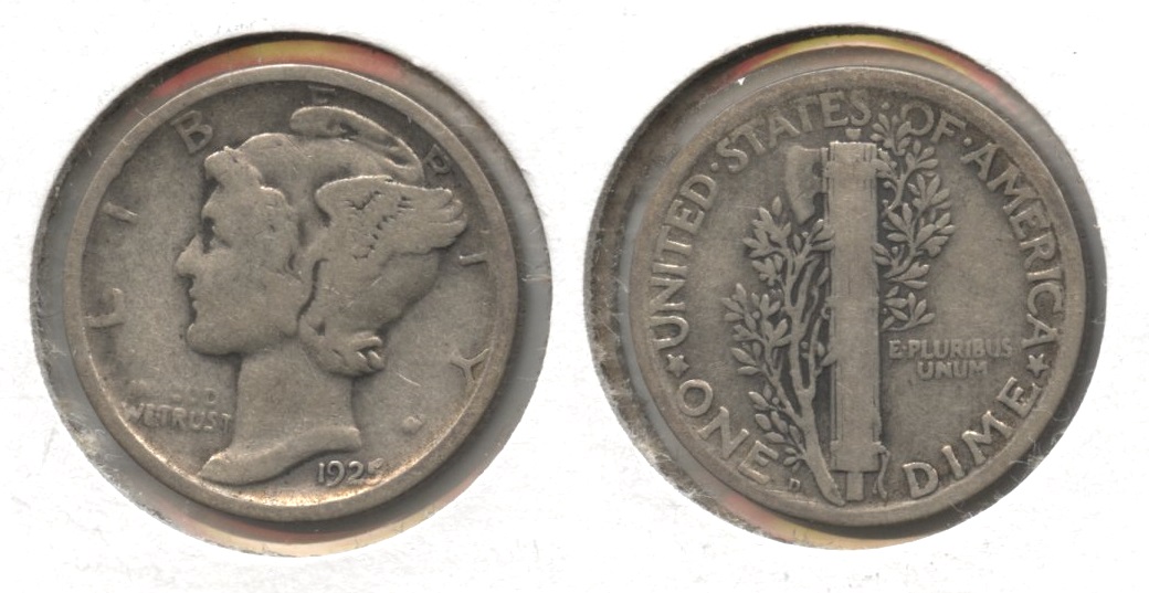 1925-D Mercury Dime VG-8 #a