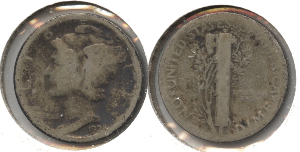 1925-S Mercury Dime AG-3 #e