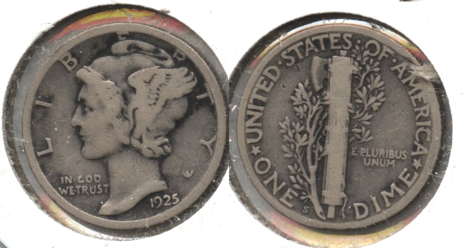 1925-S Mercury Dime VG-8 #i