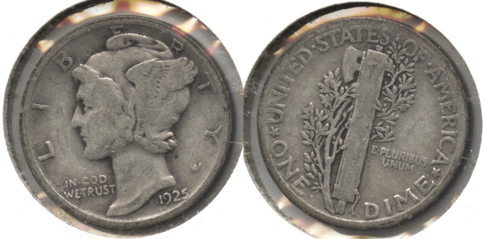 1925 Mercury Dime Good-4 #r