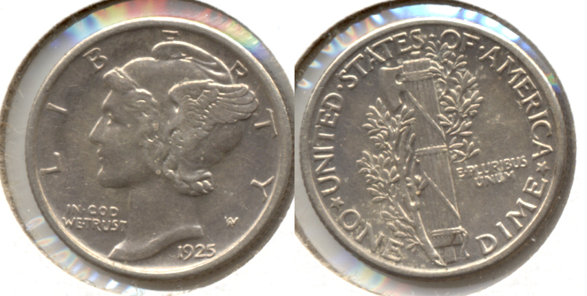 1925 Mercury Dime MS-60