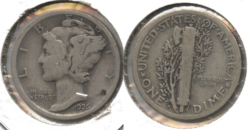 1926-D Mercury Dime Good-4 #c