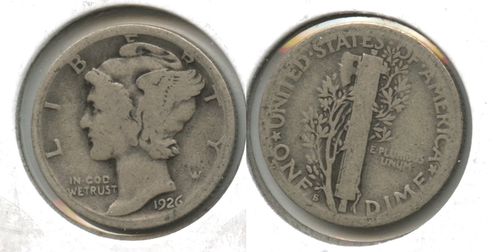 1926-S Mercury Dime AG-3 #c