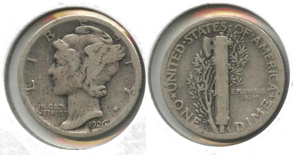 1926-S Mercury Dime Good-4 #i