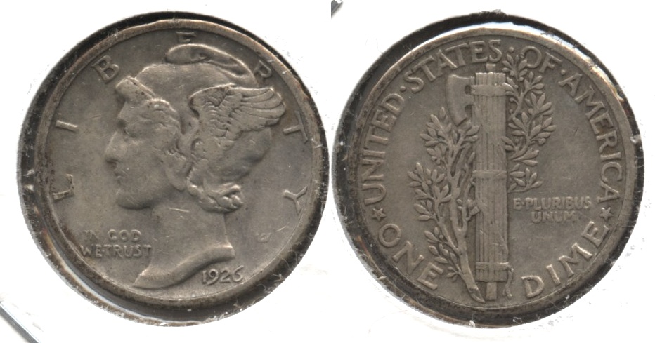 1926 Mercury Dime VF-20 #g