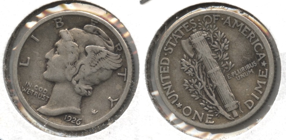 1926 Mercury Dime VF-20 #z
