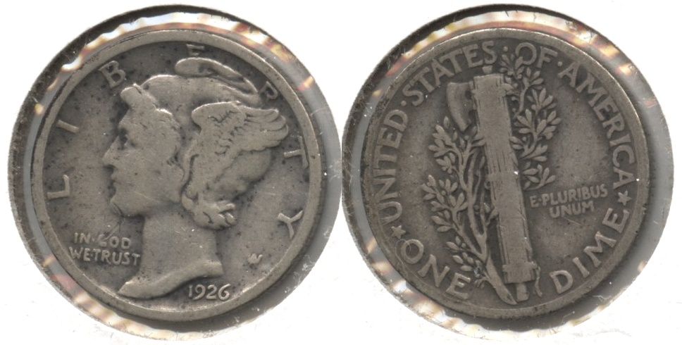 1926 Mercury Dime VG-8 #g