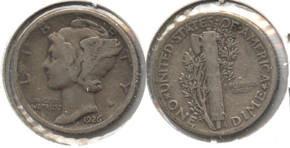 1926 Mercury Dime VG-8 #j
