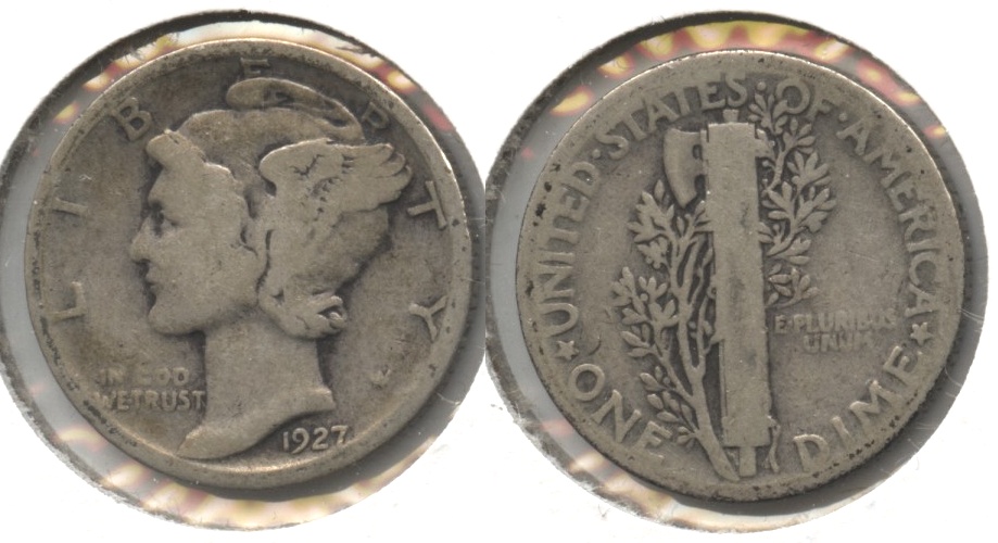 1927 Mercury Dime Good-4 #d