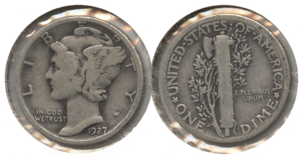 1927 Mercury Dime Good-4 #o