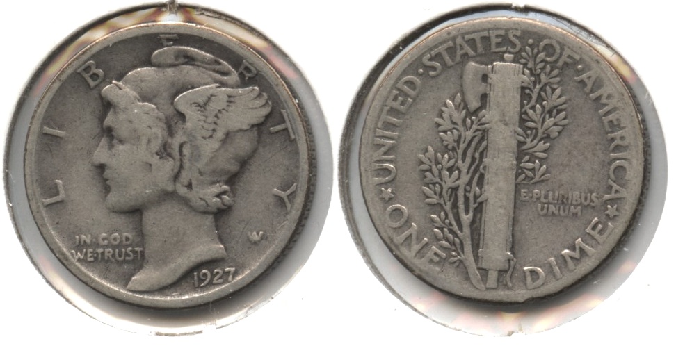 1927 Mercury Dime Good-4 #s