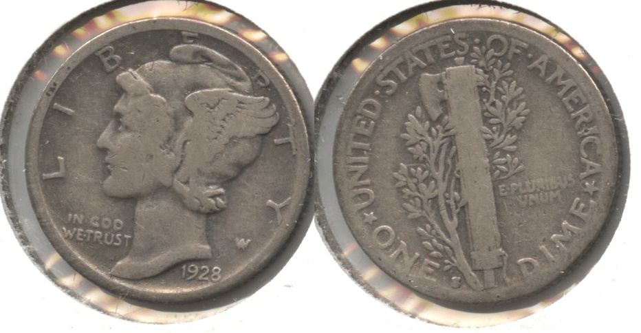 1928-S Mercury Dime Good-4 #e