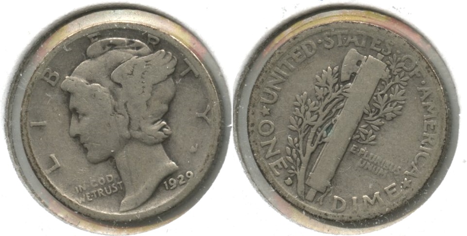 1929-D Mercury Dime Good-4 #a