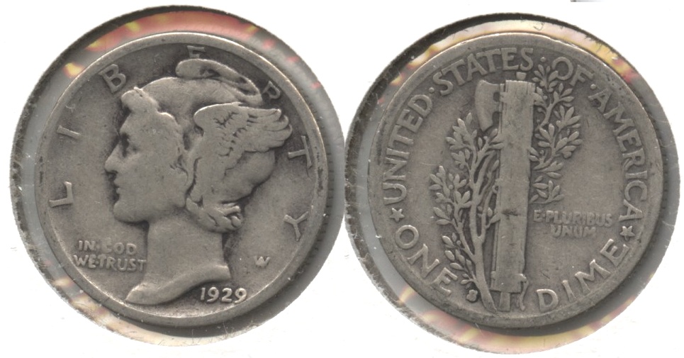 1929-S Mercury Dime Good-4 #c