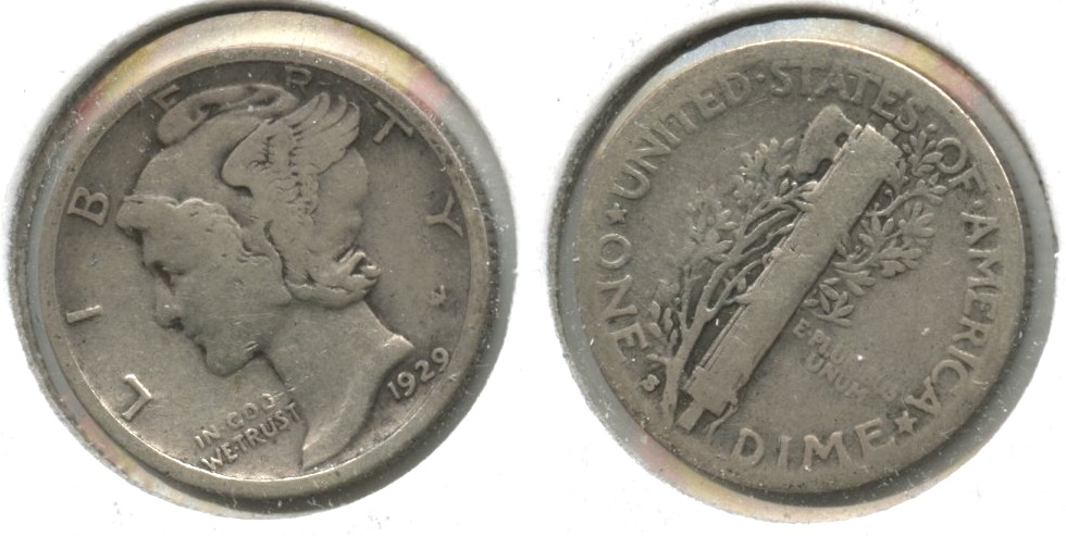 1929-S Mercury Dime Good-4 #o