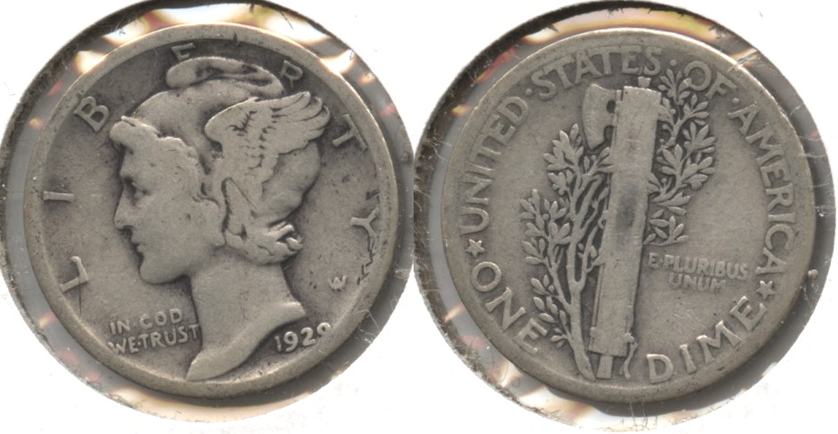 1929 Mercury Dime Good-4 #q