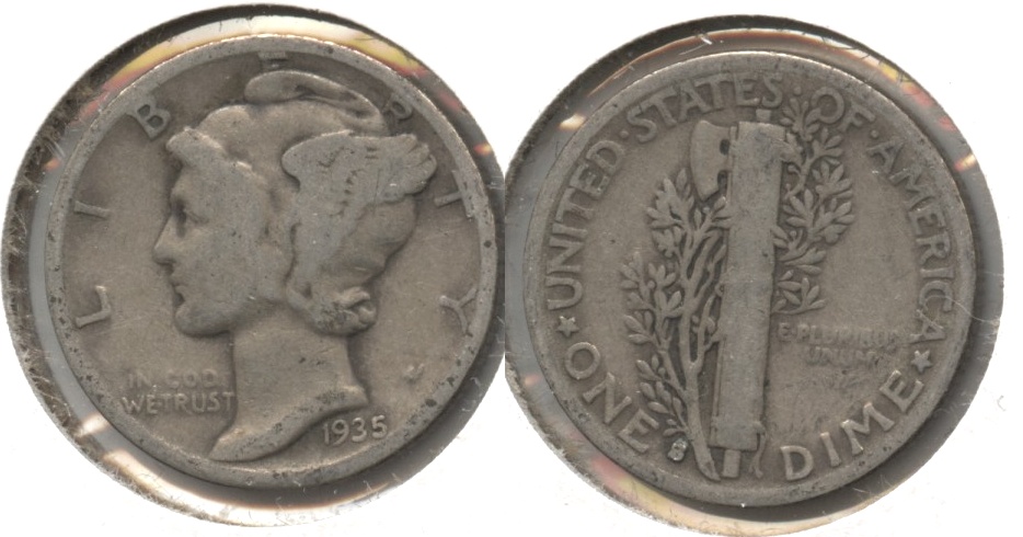 1935-S Mercury Dime Good-4 #c