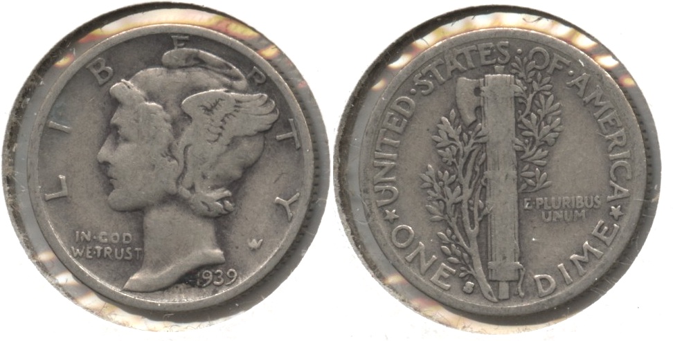 1939-S Mercury Dime Good-4 #a