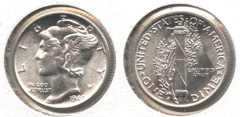 1940-S Mercury Dime MS-63 #a