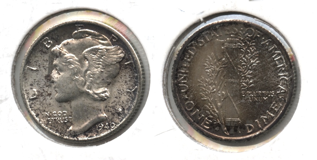 1940-S Mercury Dime MS-64