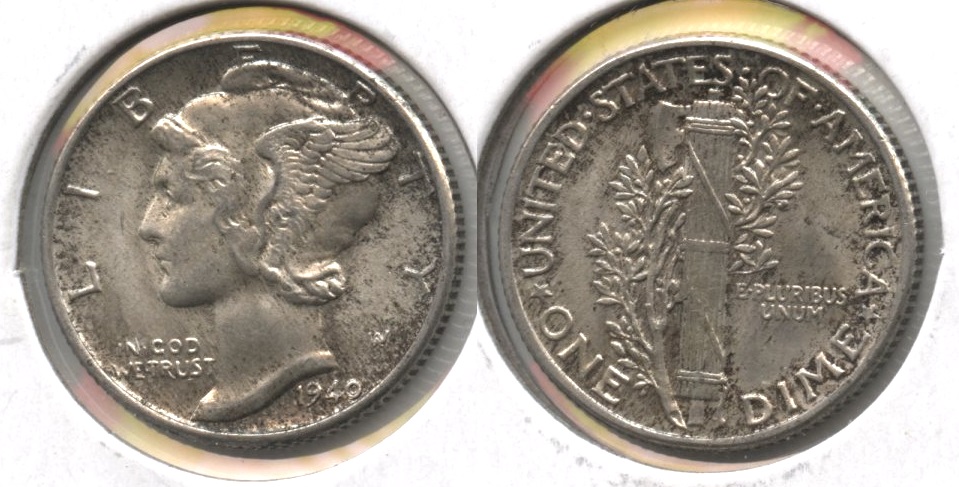 1940 Mercury Dime MS-65 #a