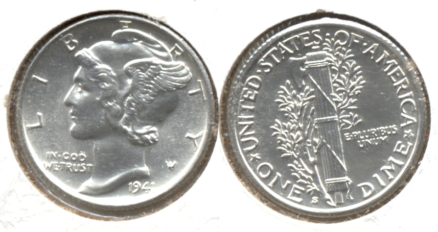 1941-S Mercury Dime MS-63