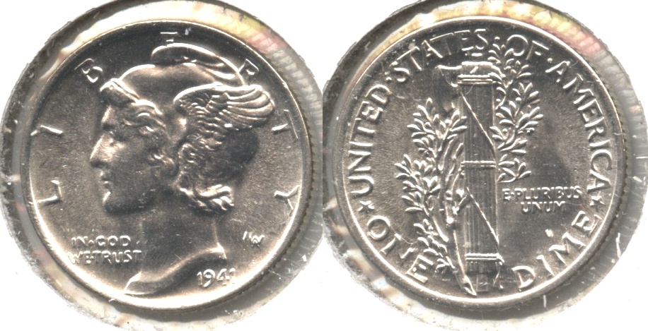 1941 Mercury Dime MS-63 #s