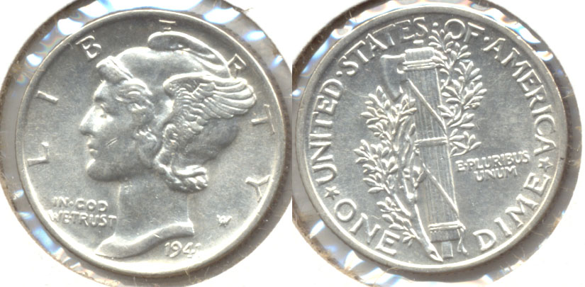 1941 Mercury Dime MS-64