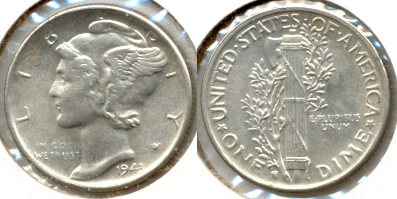 1943-S Mercury Dime MS-63